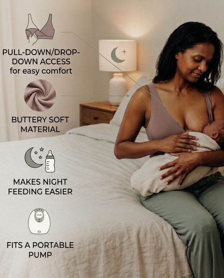 Cloud Night Nursing Bra Marbra