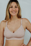 Everyday Seamless Nursing Bra Sand - Nursing Postpartum Bras