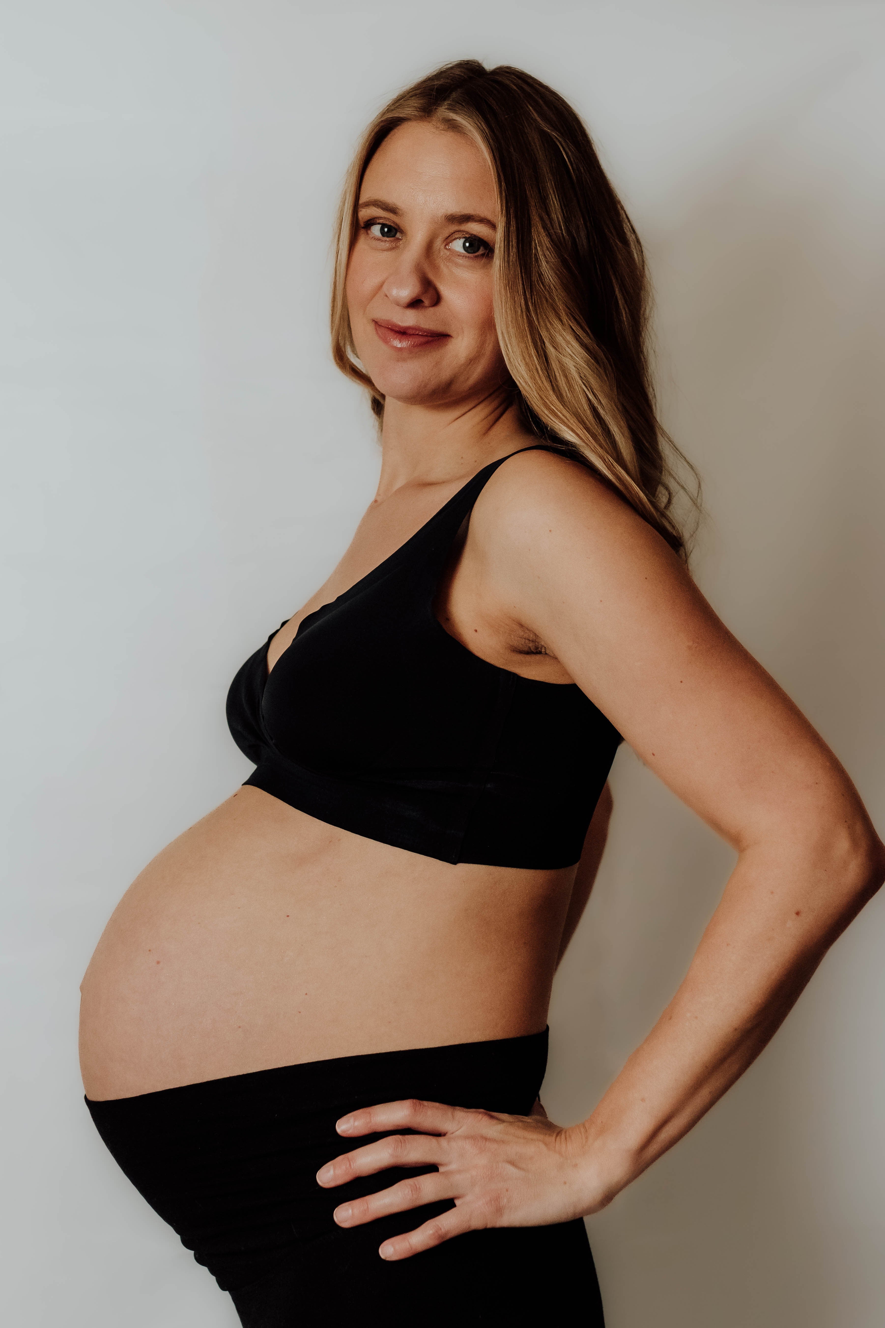 Everynight Sleep Bra Black - Maternity Sleep Bra