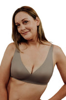 Lounge Maternity Seamless Bra Coffee Brown - Maternity Bras