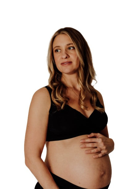 Everynight Sleep Bra Black - Maternity Sleep Bra